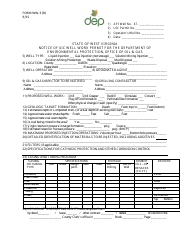 Document preview: Form WW-3(B) Notice of Uic Well Work Permit for the Department of Environmental Protection, Office of Oil & Gas - West Virginia