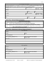 Form DBPR LA4 Application for Temporary Registration - Florida, Page 9