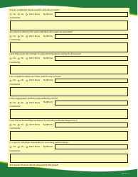 Funding Application - State Revolving Loan Programs - Vermont, Page 8