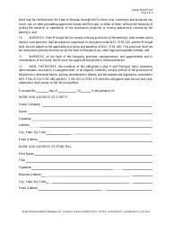 Reclamation Surety Bond - Nevada, Page 3