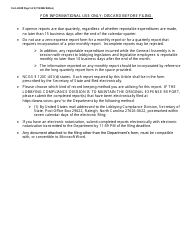 Form LR-ER Videoconferencing Notarization Lobbyist Expense Report - Long Form - North Carolina, Page 5