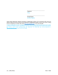 Form LB-385 Request to Resume Mediation - Tennessee (English/Spanish), Page 4