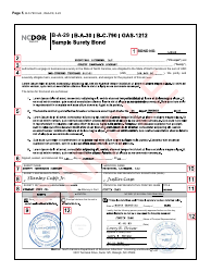 Form B-C-790 Alcoholic Beverage Surety Bond - North Carolina, Page 5