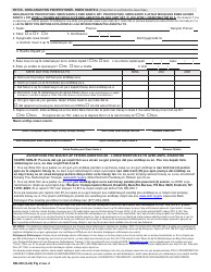 Form DB-450 Notice and Proof of Claim for Disability Benefits - New York (Haitian Creole), Page 2