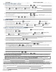 Form C-3 Employee Claim - New York, Page 2