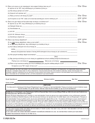 Form C-25 Application for Reopening of Claim, More Than Seven Years After Accident - New York (Haitian Creole), Page 2