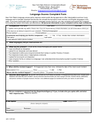 Form LAC-1 Language Access Complaint Form - New York