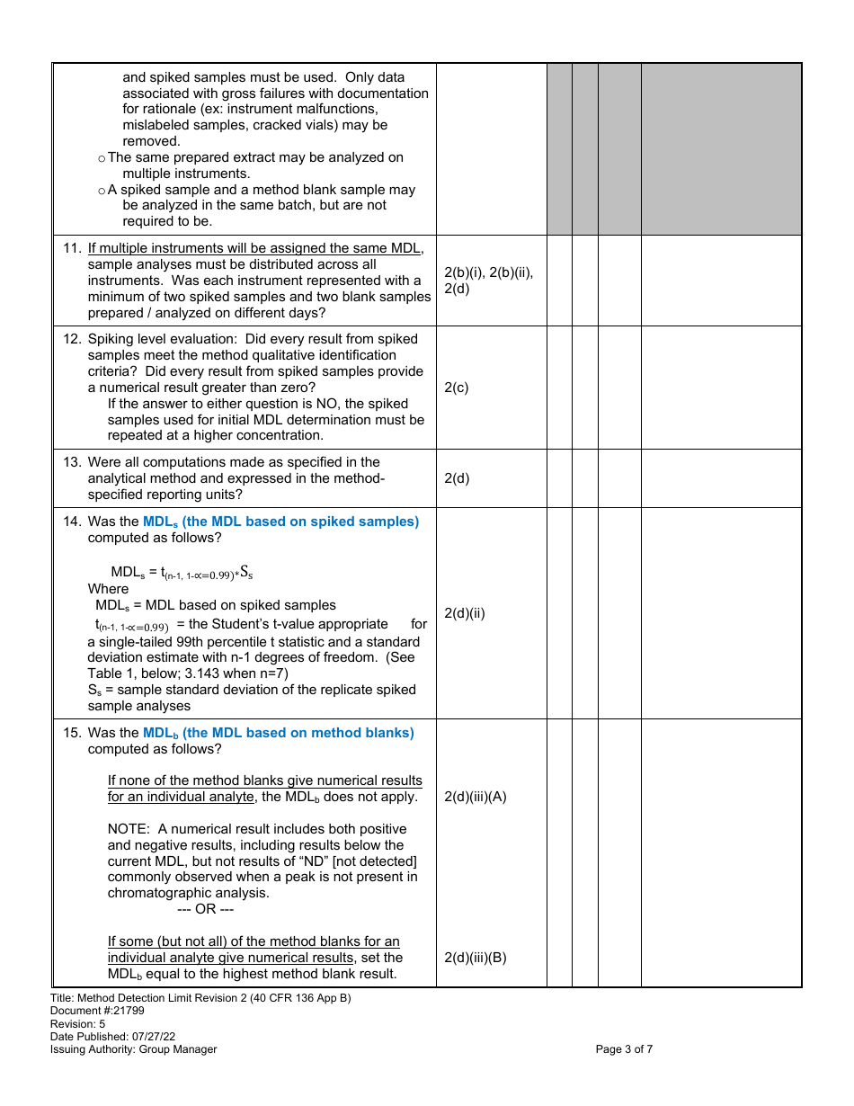 Form 21799 MDL Procedure Checklist - Virginia, Page 3
