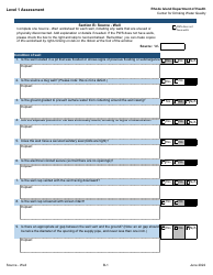 Level 1 Assessment - Center for Drinking Water Quality - Rhode Island, Page 4