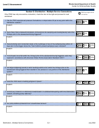 Level 2 Assessment - Center for Drinking Water Quality - Rhode Island, Page 13