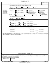 DD Form 2932 National Language Service Corps (Nlsc) Application, Page 5