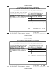 Document preview: DD Form 2138 Request for Transfer of Outpatient Record
