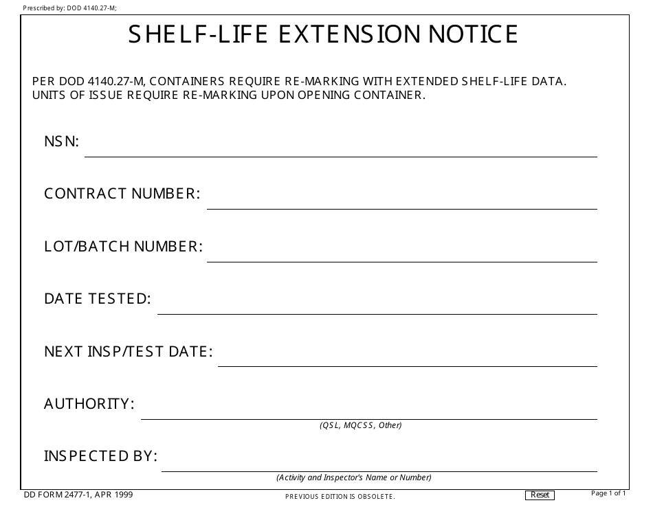 DD Form 24771 Fill Out, Sign Online and Download Fillable PDF