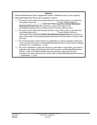 Form WS002 Findings and Order on Review: Weapons Surrender Compliance - Washington, Page 6