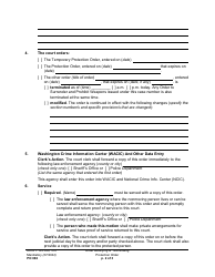 Form PO066 Order Modifying or Terminating Protection Order - Washington, Page 2