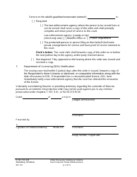 Form XR131 Order Reissuing Temporary Extreme Risk Protection Order - Without Notice - Washington, Page 3