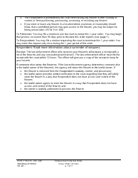 Form XR241 Extreme Risk Protection Order - Respondent Under 18 Years - Washington, Page 7