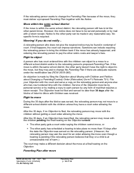 Form FL All Family140 Parenting Plan - Washington, Page 12