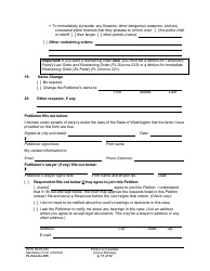 Form FL Divorce205 Petition to Invalidate (Annul) Marriage - Washington, Page 11
