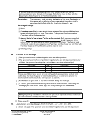 Form FL Divorce231 Findings and Conclusions About a Marriage - Washington, Page 8