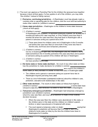 Form FL Divorce231 Findings and Conclusions About a Marriage - Washington, Page 9