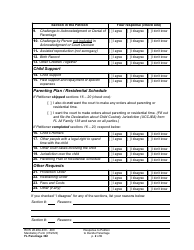 Form FL Parentage302 Response to Petition to Decide Parentage - Washington, Page 2