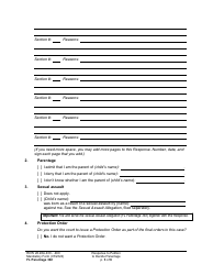 Form FL Parentage302 Response to Petition to Decide Parentage - Washington, Page 3