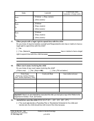 Form FL Parentage301 Petition to Decide Parentage - Washington, Page 9