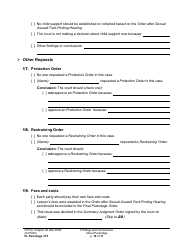 Form FL Parentage315 Findings and Conclusions About Parentage - Washington, Page 10