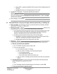 Form FL Parentage315 Findings and Conclusions About Parentage - Washington, Page 3