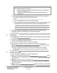 Form FL Parentage316 Final Parentage Order - Washington, Page 4