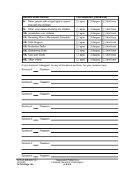Form FL Parentage332 Response to Petition for a Parenting Plan, Residential Schedule, and/or Child Support - Washington, Page 2