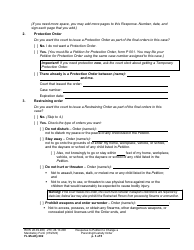 Form FL Modify602 Response to Petition to Change a Parenting Plan or Custody Order - Washington, Page 3