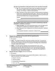 Form FL Modify601 Petition to Change a Parenting Plan or Other Custody Order - Washington, Page 4