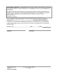 Form WPF CR84.0400DOSA Felony Judgment and Sentence - Drug Offender Sentencing Alternative - Washington, Page 11