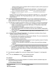 Form WPF CR84.0400DOSA Felony Judgment and Sentence - Drug Offender Sentencing Alternative - Washington, Page 4