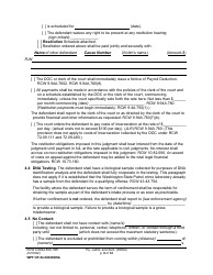 Form WPF CR84.0400DOSA Felony Judgment and Sentence - Drug Offender Sentencing Alternative - Washington, Page 8