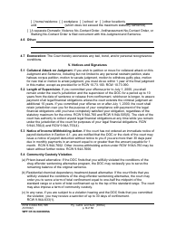 Form WPF CR84.0400DOSA Felony Judgment and Sentence - Drug Offender Sentencing Alternative - Washington, Page 9