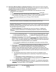 Form WPF CR84.0400 FTO Felony Judgment and Sentence - First-Time Offender - Washington, Page 4
