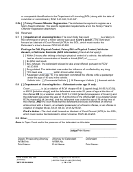 Form WPF CR84.0400 J Felony Judgment and Sentence - Jail One Year or Less (Non Sex) - Washington, Page 10