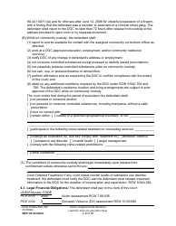 Form WPF CR84.0400 J Felony Judgment and Sentence - Jail One Year or Less (Non Sex) - Washington, Page 6