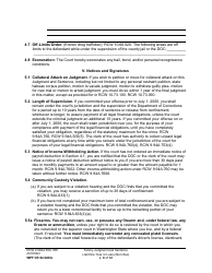 Form WPF CR84.0400 J Felony Judgment and Sentence - Jail One Year or Less (Non Sex) - Washington, Page 9