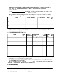 Form WPF CR84.0400 MHSA Felony Judgment and Sentence - Mental Health Sentencing Alternative - Washington, Page 3