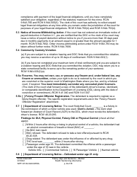 Form WPF CR84.0400 MHSA Felony Judgment and Sentence - Mental Health Sentencing Alternative - Washington, Page 9