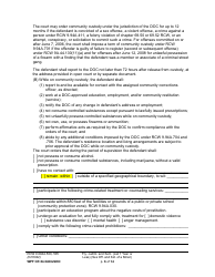 Form WPF CR84.0400 JSKO Felony Judgment and Sentence - Jail One Year or Less (Sex Offense and Kidnapping of a Minor) - Washington, Page 6