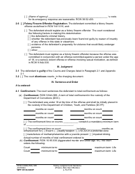 Form WPF CR84.0400 P Felony Judgment and Sentence - Prison (Non-sex Offense) - Washington, Page 5