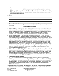 Form WPF CR84.0400 SOSA Felony Judgment and Sentence - Special Sex Offender Sentencing Alternative - Washington, Page 11