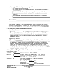 Form WPF CR84.0400 SOSA Felony Judgment and Sentence - Special Sex Offender Sentencing Alternative - Washington, Page 8