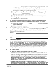 Form GDN C103 Order Appointing Court Visitor - Washington, Page 2