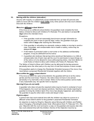 Form GDN M104 Residential Schedule (Guardianship) - Washington, Page 10